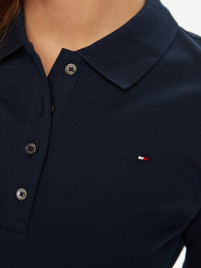 Tommy Hilfiger Tommy Hilfiger Polo marškinėliai 1985 WW0WW43224 Tamsiai mėlyna Regular Fit