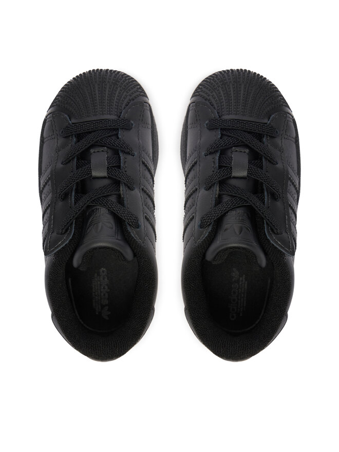 adidas Sneakers adidas Superstar II Comfort Closure Elastic Lace JR9415 Schwarz