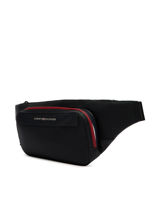 Tommy Hilfiger Gürteltasche﻿ Tommy Hilfiger Th Foundation Bumbag AM0AM14159 Schwarz