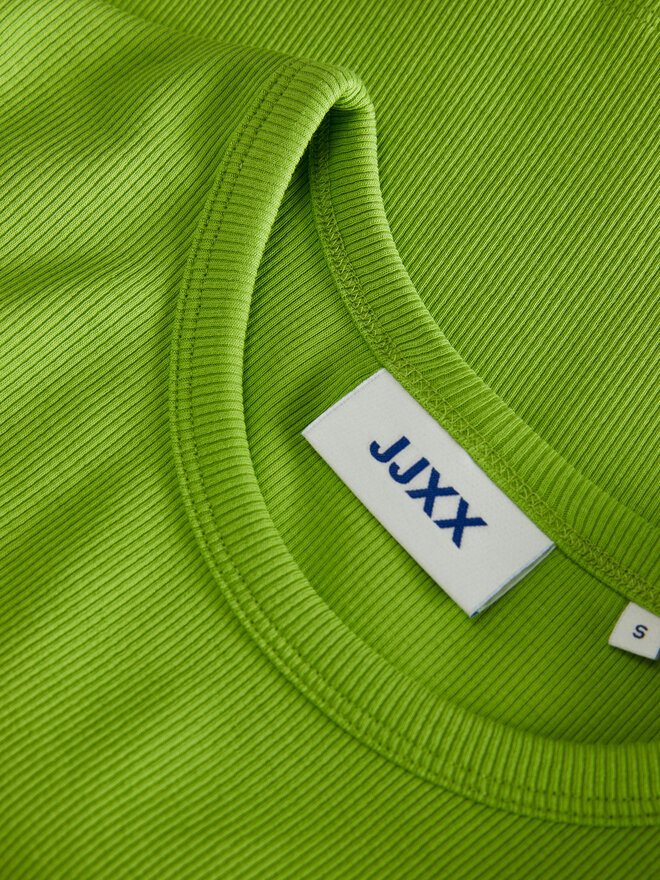 JJXX JJXX Camiseta Florie 12217164 Verde Slim Fit
