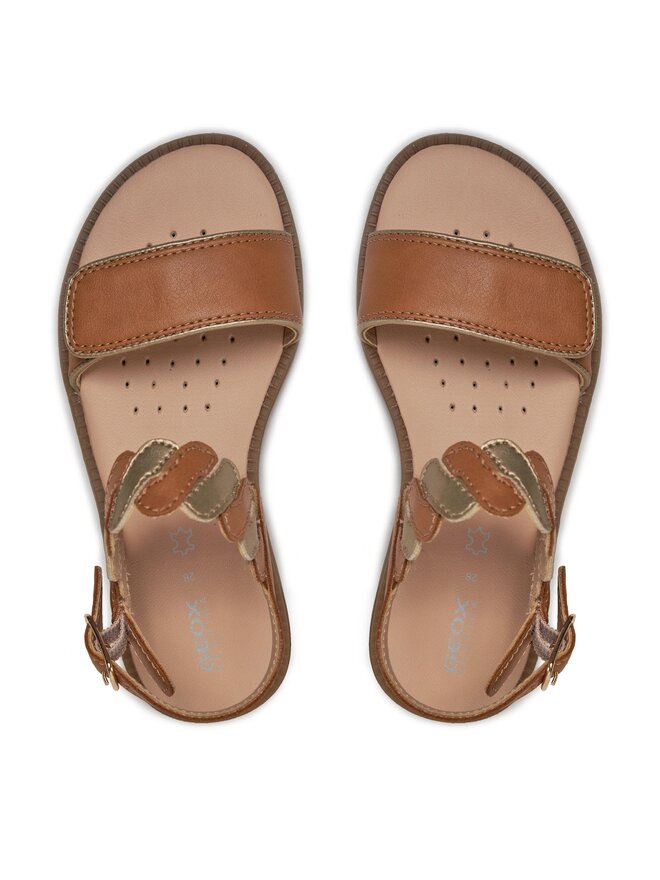 Geox Sandale Geox J Sandal Karly Girl J4535G 054AJ C5B2U S Bej