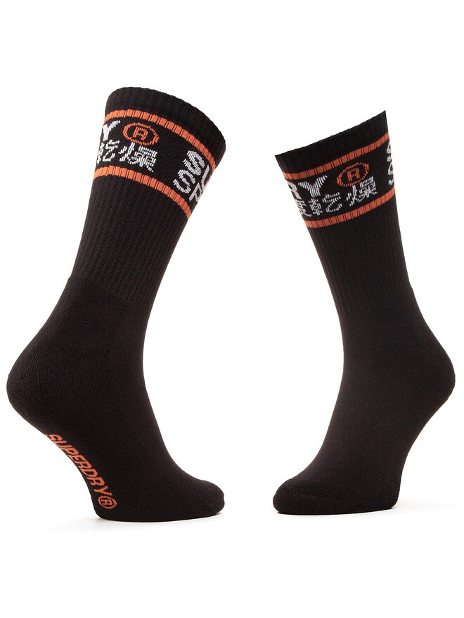 Superdry Zestaw 3 par wysokich skarpet unisex Superdry Coolmax Crew Sock 3Pk MS400010A Kolorowy