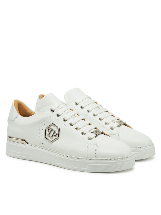 PHILIPP PLEIN Sneakersy PHILIPP PLEIN SAES USC0670 PLE010 Biały