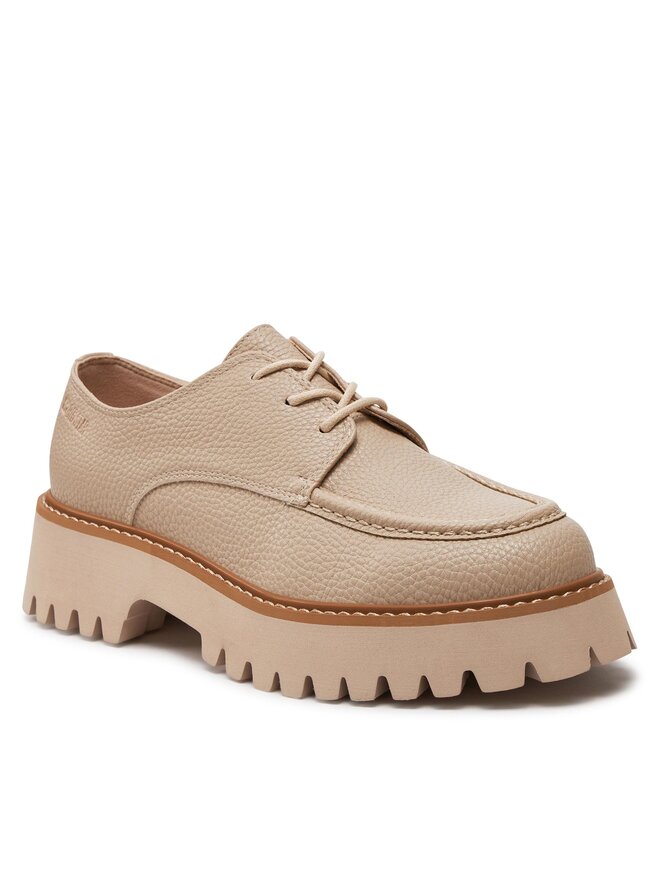 Big Star Shoes Oxfordy Big Star Shoes NN274053 Beżowy