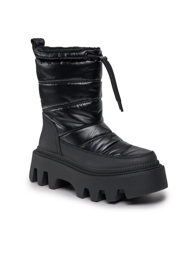 Buffalo Stiefeletten Buffalo Flora Puffer Boot 1622359 Schwarz