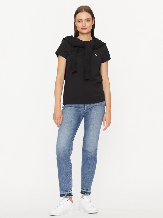 Polo Ralph Lauren Polo Ralph Lauren T-Shirt 211898698007 Μαύρο Regular Fit