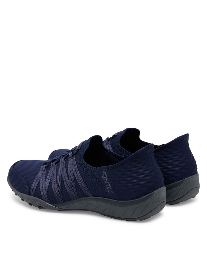 Skechers Сникърси Skechers Breathe Easy - Roll With Me 100593/NVY Тъмносин