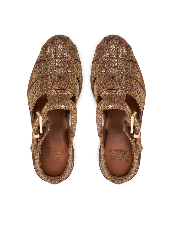 Bronx Sandalen Bronx Next-wagon 85026-Z Goldfarben