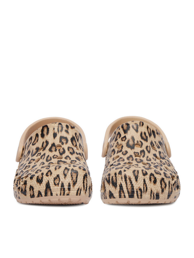 Crocs Pantoletten Crocs C-BAYA SEASONAL PRINTED CLOG 206230-2UA Braun