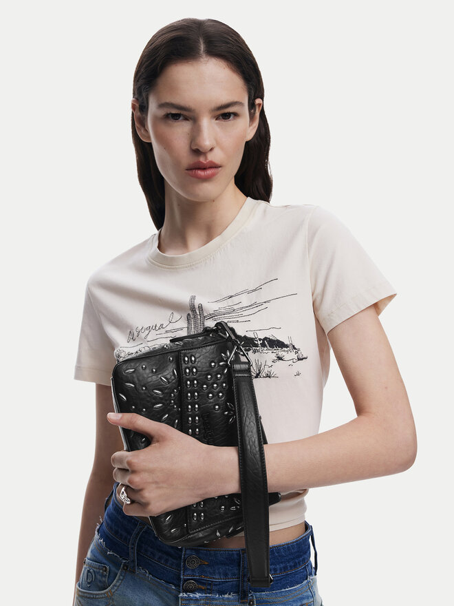 Desigual Kabelka Desigual Dandelion 25SAXP58 Černá