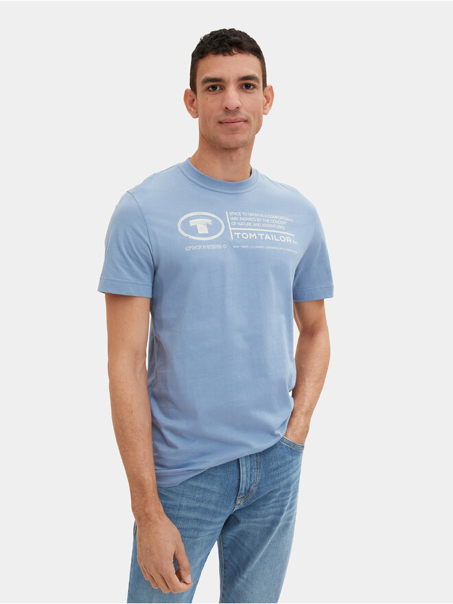Tom Tailor Tom Tailor T-Shirt 1035611 Γαλάζιο Regular Fit