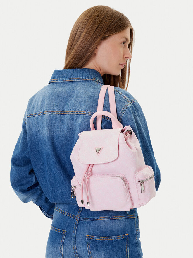Guess Rucksack Guess V5GZ05 WH492 Rosa