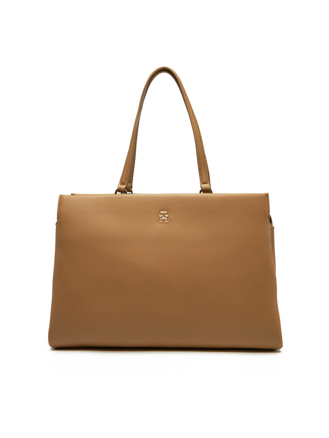 Tommy Hilfiger Bolso Tommy Hilfiger Th Legacy Tote AW0AW17197 Marrón