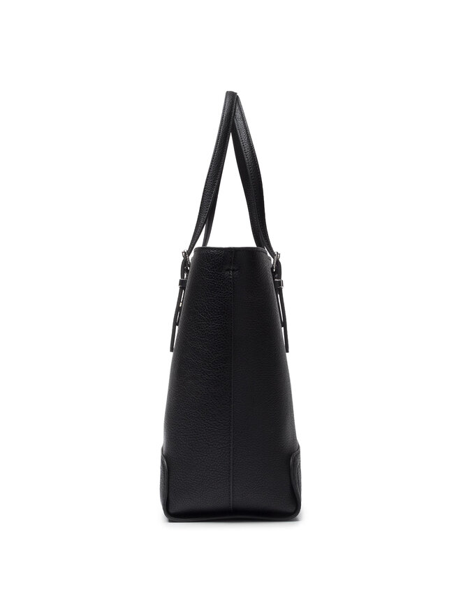 Tommy Hilfiger Handtasche Tommy Hilfiger Honey Med Tote AW0AW07294 Schwarz