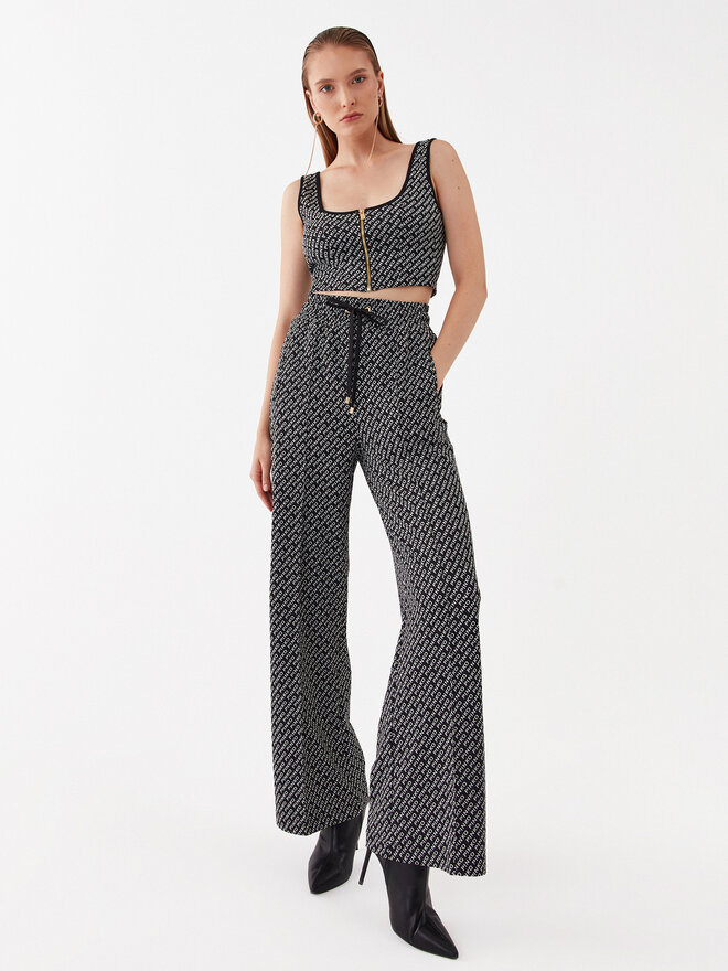 PINKO Pinko Felső 101660 A131 Fekete Slim Fit