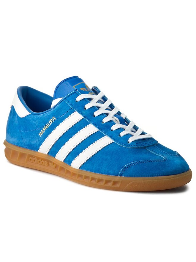 Sneakersy adidas Hamburg S76697 Niebieski | eobuwie.com.pl