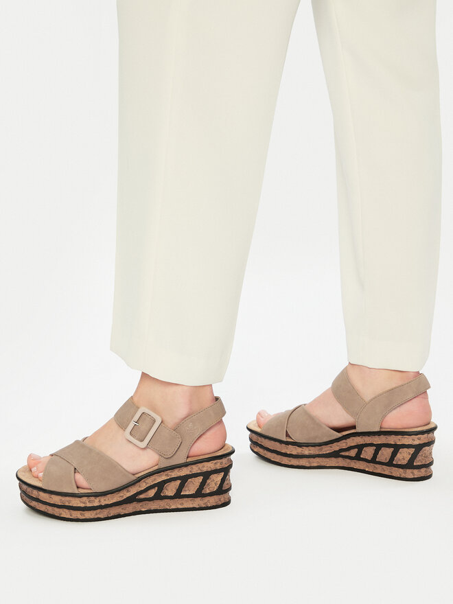 Rieker Sandalias Rieker 68163-62 Beis