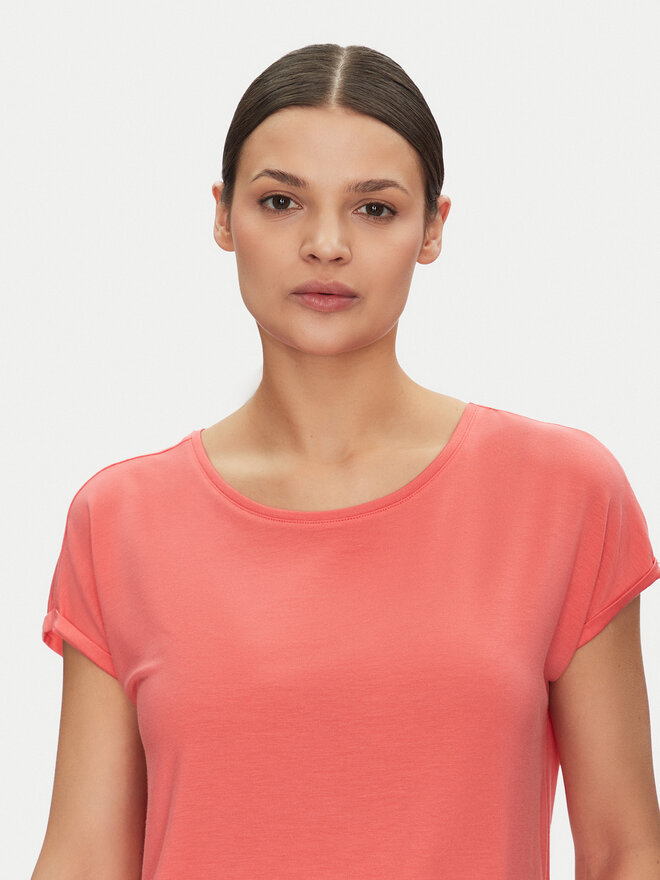 Vero Moda Vero Moda Marškinėliai Ava 10284468 Rožinė Regular Fit
