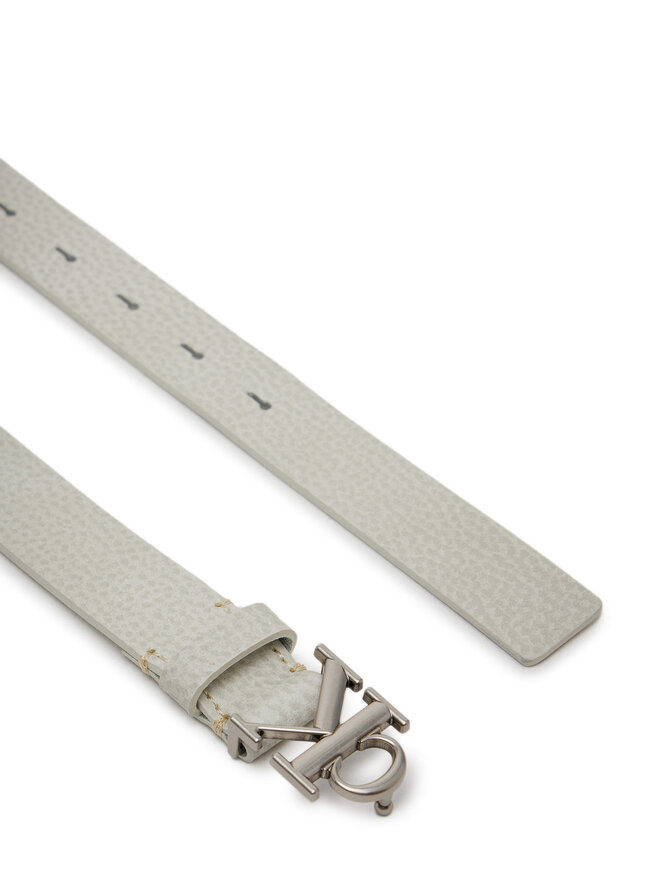 Calvin Klein Jeans Ζώνη Γυναικεία Calvin Klein Jeans Monogram Placque Buckle 25Mm LV04K7003G Λευκό