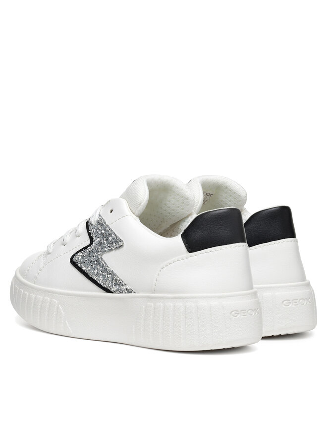 Geox Sneakersy Geox J Mikiroshi J45DVA 0BCEW C0007 M Biały