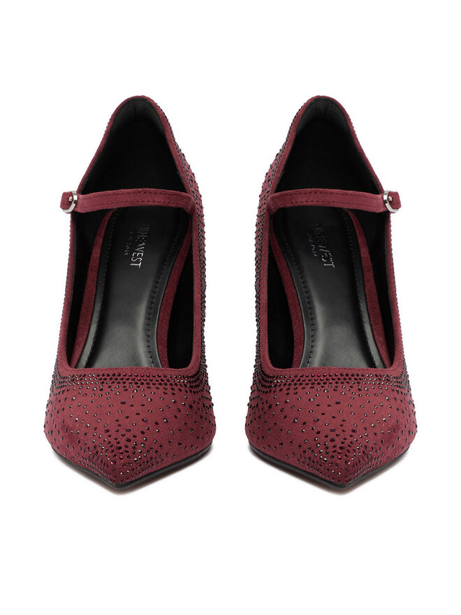Nine West High Heels Nine West CEO-LP90858-296 Dunkelrot