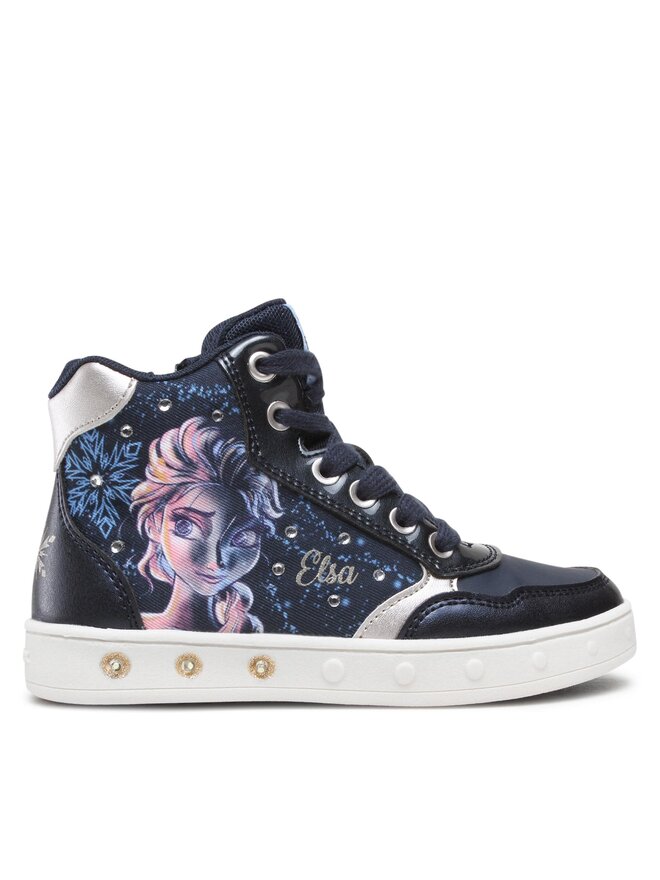 Geox Sneakersy Geox FROZEN J Skylin G. E J268WE 0ANAJ C4256 S Tmavomodrá