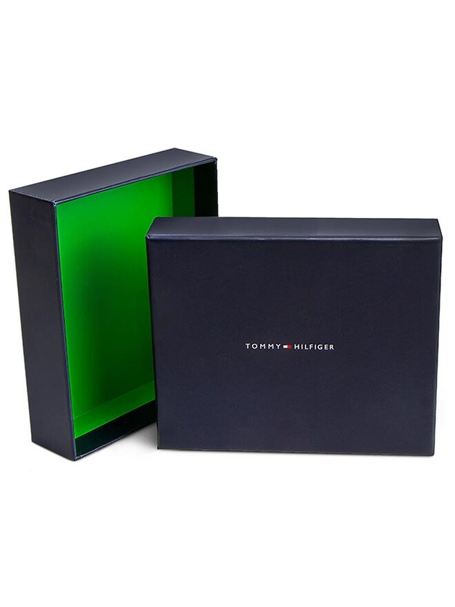 Tommy Hilfiger Голям мъжки портфейл Tommy Hilfiger Johnson Mini Cc Flap And Coin Pocket AM0AM00662/82568 Черен