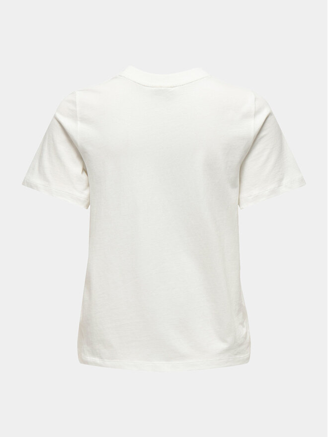 JDY JDY Camiseta Pisa 15292431 Blanco Regular Fit