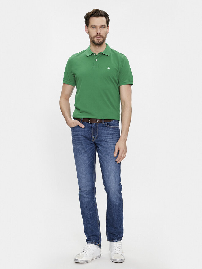 United Colors Of Benetton United Colors Of Benetton Poloshirt 3089J3179 Grün Regular Fit