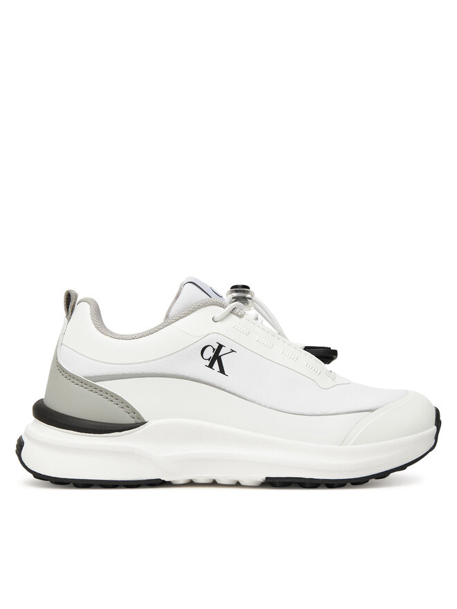 Calvin Klein Αθλητικά Calvin Klein Low Cut Lace-Up Sneaker V3X9-83171-1844 S Λευκό