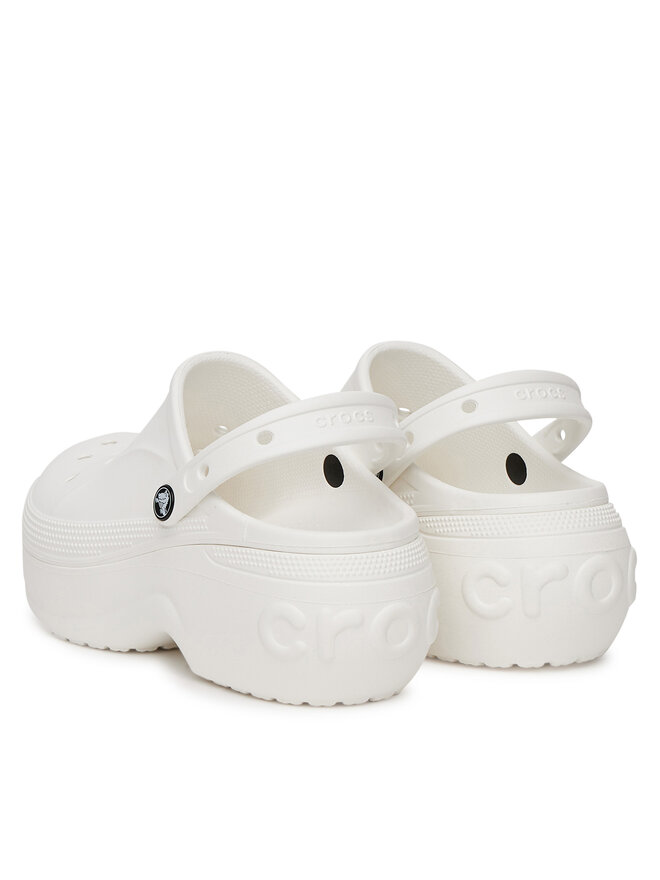 Crocs Παντόφλες Crocs BELLA CLOG 210062-100 Λευκό