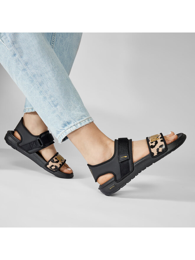 Босоніжки Puma Softride Sandal Wns Leo 380722 01 Чорний | evzuttya