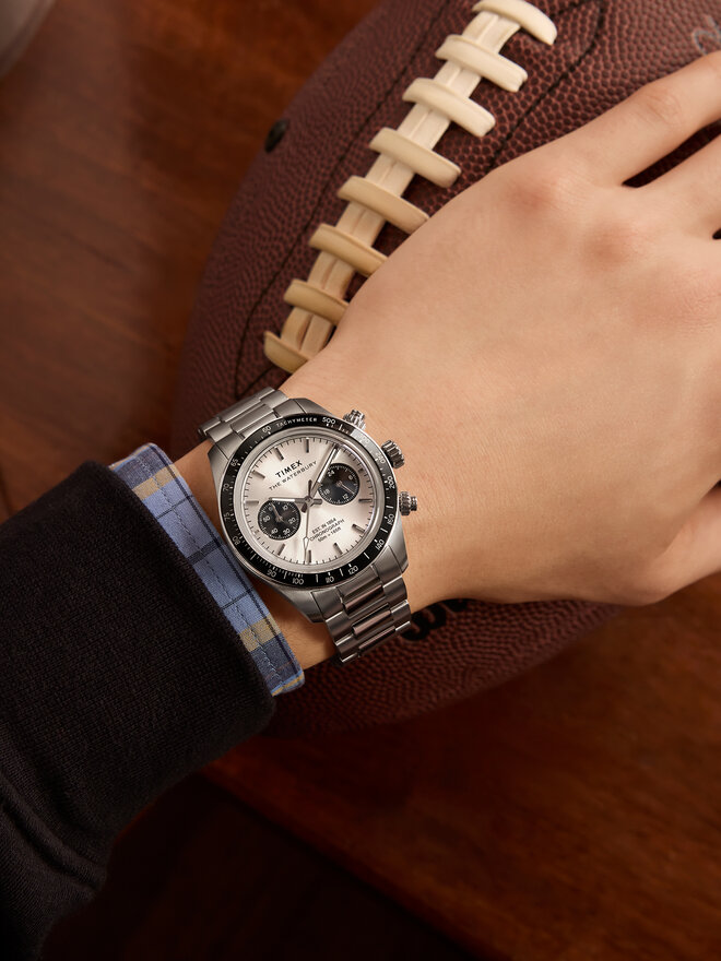 Timex Karóra Timex Waterbury TW2Y19200 Fekete