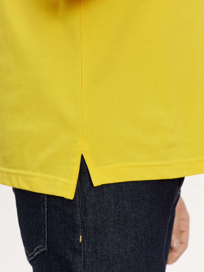 Tommy Hilfiger Tommy Hilfiger Polo majica 1985 MW0MW17770 Rumena Regular Fit