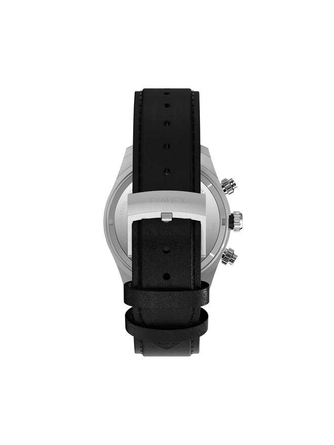 Timex Ročna ura Timex Waterbury Heritage TW2Y19300 Črna