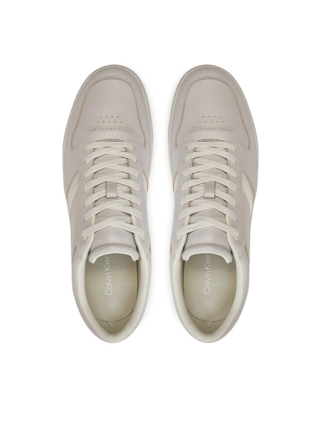 Calvin Klein Сникърси Calvin Klein Low Top Lace Up Logo HM0HM01491 Сив
