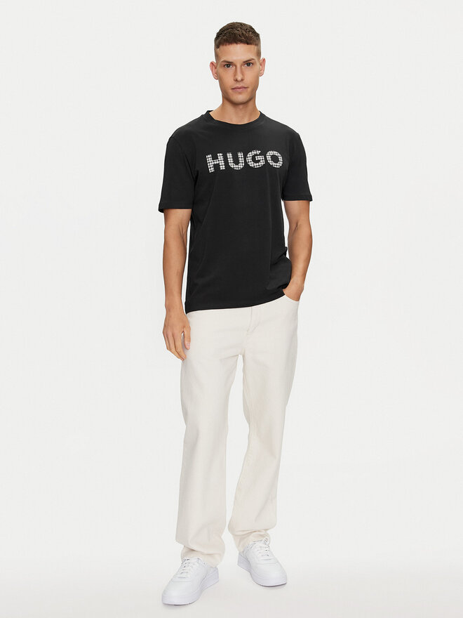 HUGO HUGO Camiseta Dulivio_U243 50519724 Negro Regular Fit