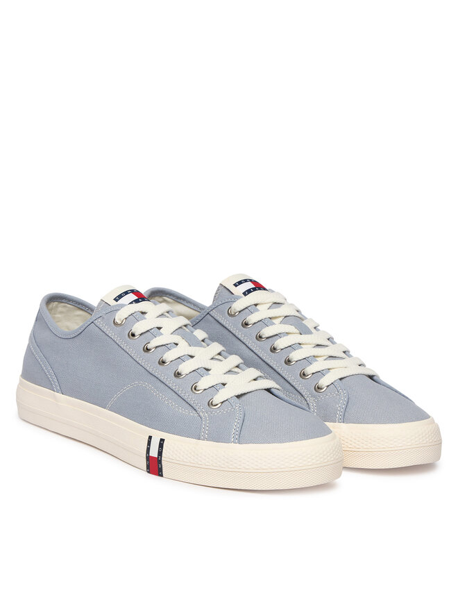 Tommy Jeans Sneakers aus Stoff Tommy Jeans Archive Vulc Y2K EM0EM01674 Himmelblau