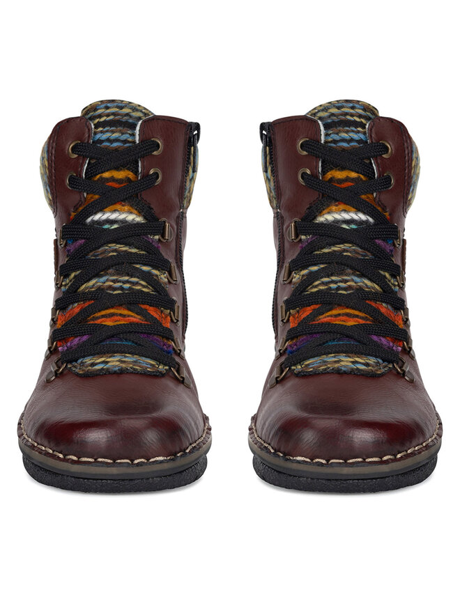Rieker Botines Rieker 73343-35 Guinda/burdeos