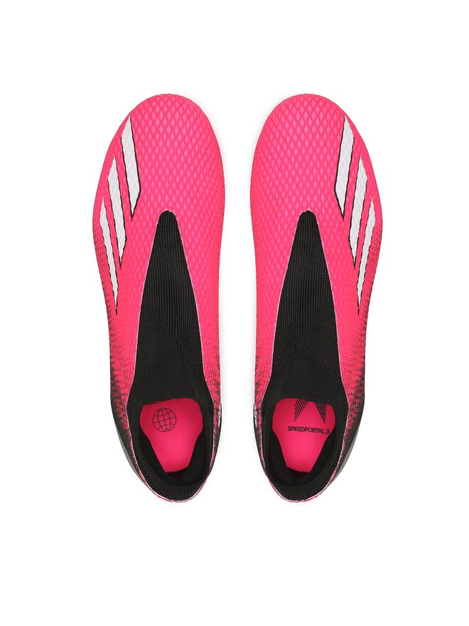 adidas Взуття для футболу adidas X Speedportal.3 Laceless Firm Ground Boots GZ5065 Рожевий