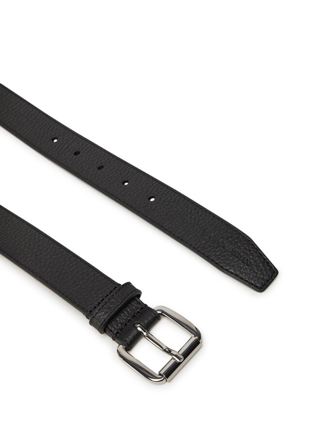 Emporio Armani Чоловічий ремінь Emporio Armani Y4S651 YQ93E 80001 Чорний