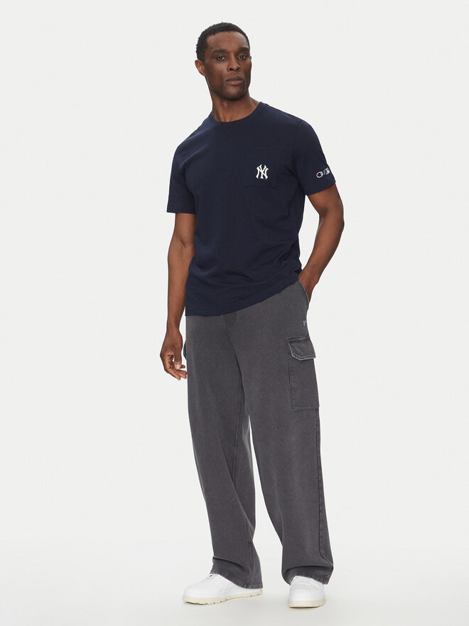 Champion Champion Póló 221038 Sötétkék Regular Fit