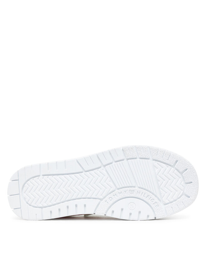 Tommy Hilfiger Αθλητικά Tommy Hilfiger Low Cut Lace-Up Sneaker T3A9-33740-1355 S Λευκό