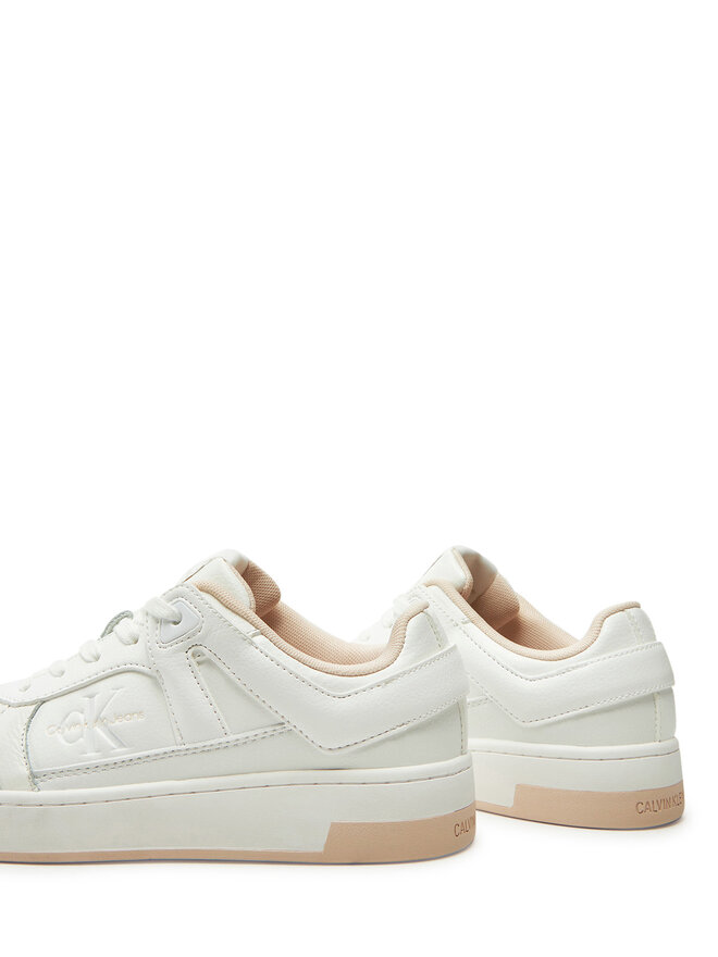 Calvin Klein Jeans Sportcipők Calvin Klein Jeans Basket Cupsole Low Mix YW0YW01650 Fehér