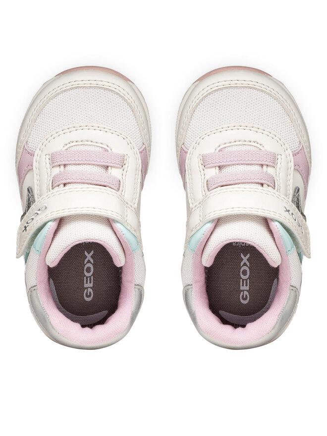 Geox Sneakers Geox B Rishon Girl B560LA 0BCEW C1022 Weiß