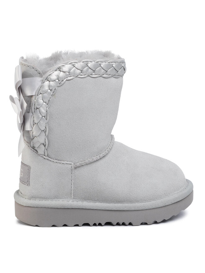 Ugg Schneeschuhe Ugg T Classic Short II Braided 1103617T Grau