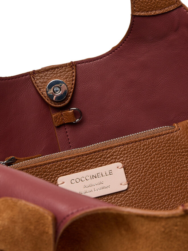 Coccinelle Handtasche Coccinelle The Coccinelle C-easy E1 THE 11 02 01 Braun