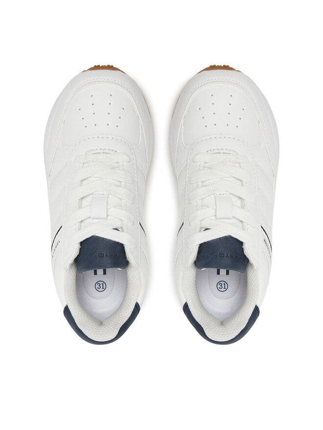 Tommy Hilfiger Sneakersy Tommy Hilfiger T3X9-33873-1355 M Biały