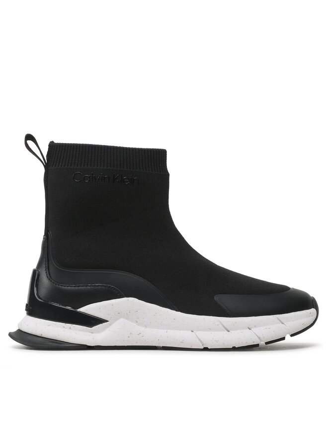 Calvin Klein Sneakers Calvin Klein Sock Boot HW0HW01589 Schwarz