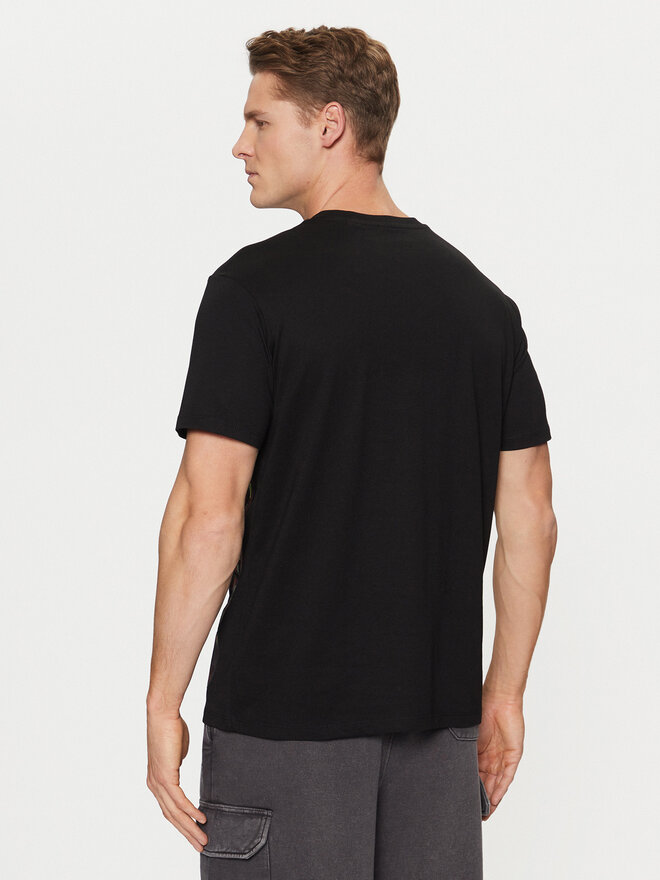 Guess Guess Marškinėliai M5RI01 KCHA1 Juoda Regular Fit